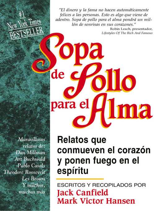 Title details for Sopa de Pollo para el Alma by Jack Canfield - Available